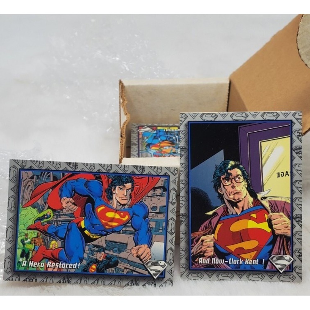 1993 Skybox The Return of Superman 76 Out Of 100 Card Set DC Comics NM Mint